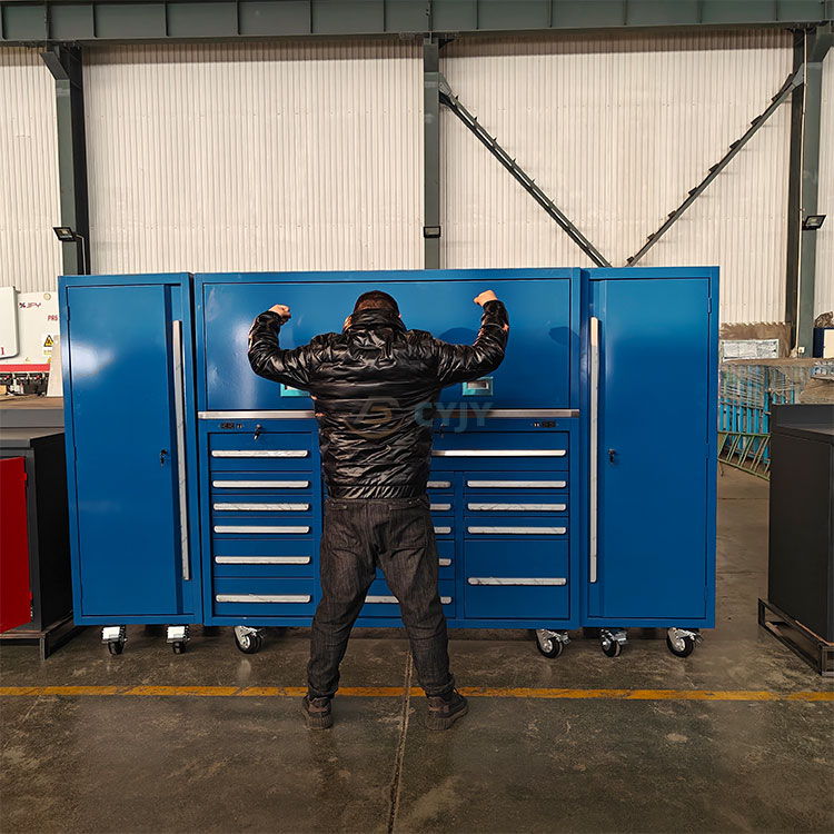 Kabinet Piranti Logam Biru