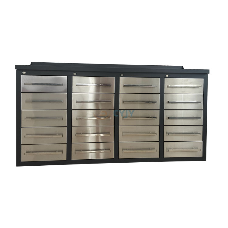 Kabinet Alat Mobile Logam Stainless Steel