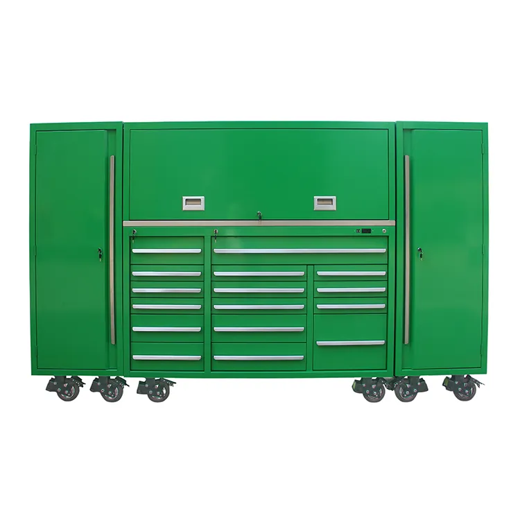 Gandheng Metal Rolling Garasi Kabinet